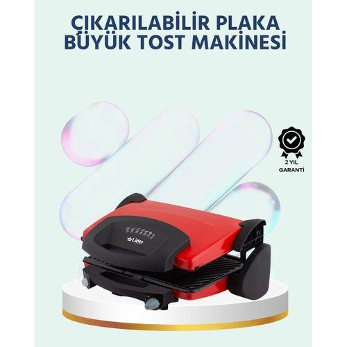 2000w Tost Ve Izgara Makinesi – Granite/teflon Plaka Seçenekli