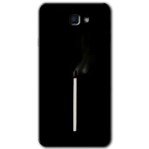 Potkal Hediye Fabrikası Samsung Galaxy J7 Prime Kılıf HD Desen Baskılı Arka Kapak - Sönmüş Kibrit