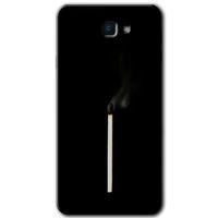 Potkal Hediye Fabrikası Samsung Galaxy J7 Prime Kılıf HD Desen Baskılı Arka Kapak - Sönmüş Kibrit