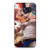 Samsung Galaxy S7 Edge Uyumlu Kılıf Harley Quinn (16) Kalın Kılıf Karolina mavisi