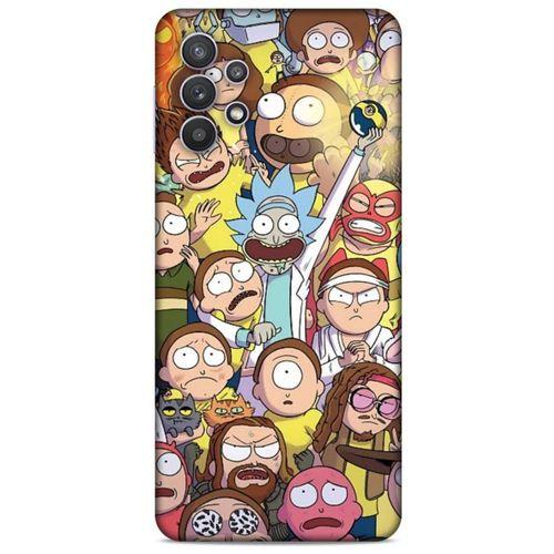 Samsung Galaxy A32 Uyumlu Kılıf Rick And Morty (34) Slim Armor Kılıf Manager Morty