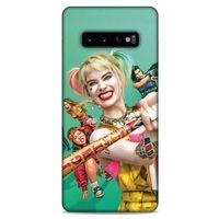 Samsung Galaxy S10 Plus Uyumlu Kılıf Harley Quinn (33) Hybrid Kılıf Lavanta grisi