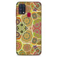Ethnic Culture (57) Samsung Galaxy M31 Kılıf Silikon Kapak Desenli