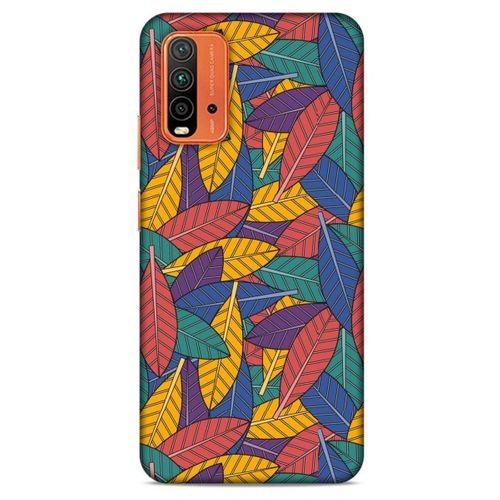 Lopard Xiaomi Redmi 9T Uyumlu Kılıf Botanix (86) Glitter Kılıf