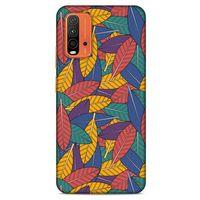 Lopard Xiaomi Redmi 9T Uyumlu Kılıf Botanix (86) Glitter Kılıf
