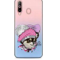 Zoologix (54) Samsung Galaxy M51 Şeffaf Kılıf Silikon Desenli