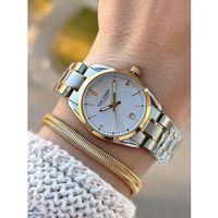 Tom Jones Çelik Kordon Kararma Renk Atma Yapmaz 3 Atm Suya Dayanıklı Kadın Kol Saati BTJ.YN10059.3