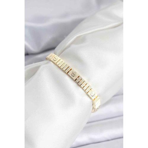 Gold Renk Vip Seri Bileklik - TJ-BB8078