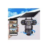 O-KAM-6060 6MP 4G Solar Dual Lens PTZ Kamera  3+3MP