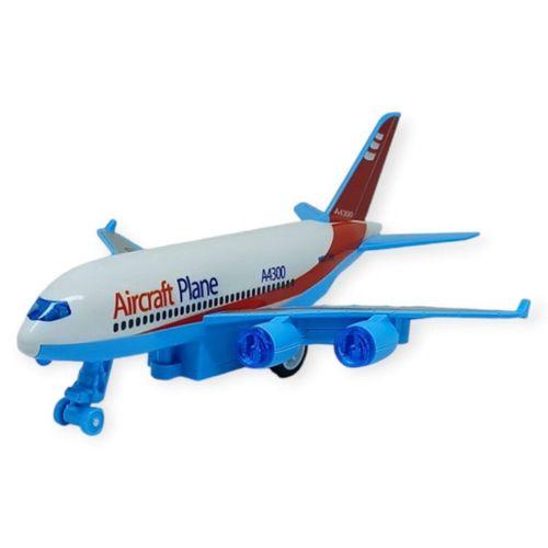 Sürtmeli Yolcu Uçağı 16 cm - Beyaz