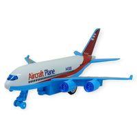 Sürtmeli Yolcu Uçağı 16 cm - Beyaz