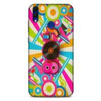 Retro (46) Desen Core Armor Kılıf Renkli Huawei Honor 8C Kılıf