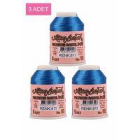 3 Adet Altınbaşak Oya ve Dantel İpi 20 gr - Royaleks - No: 811