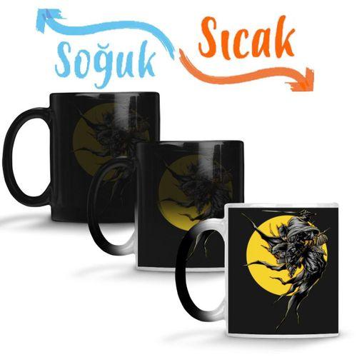 Batman Ninja Sihirli Kupa Bardak Porselen