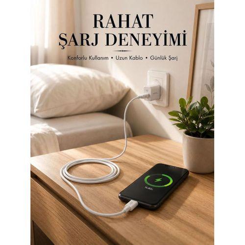 Usb-a To Type-c Şarj Kablosu 2 Metre Uzun Kablo