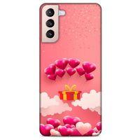 Lopard Samsung Galaxy S21 Plus Uyumlu Kılıf Sevgililer Günü (6) Silikon Kılıf