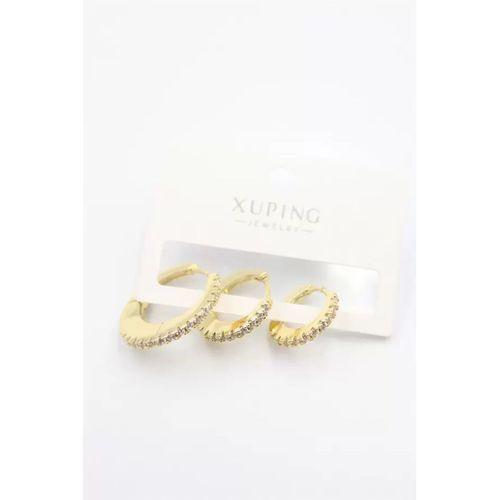 3'lü Xuping Küpe - Altın