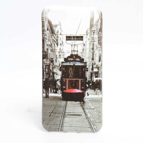 Apple iPhone 7 Kılıf Zore Şehirli Desenli Silikon