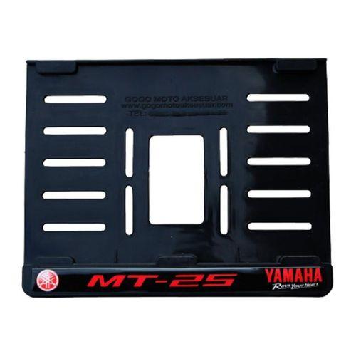 YAMAHA Yamaha Mt-25 Uyumlu 1 Plastik (15X24 Cm) Kırılmaz Plakalık