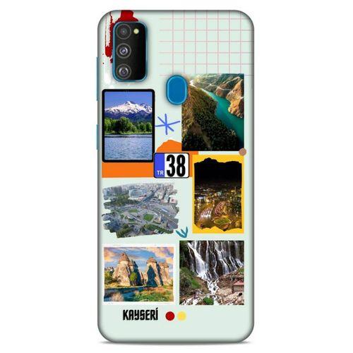 Lopard Samsung Galaxy M30s Uyumlu Kılıf Şehirli ※ (38) Kayseri Neo Hybrid Kılıf