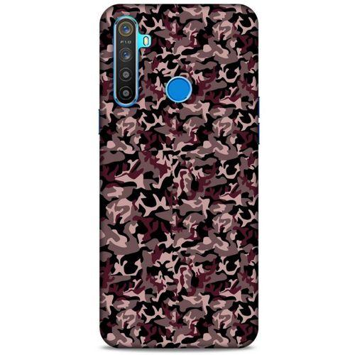 Kamuflaj 25 Oppo Realme 5i Kılıf Silikon Kapak