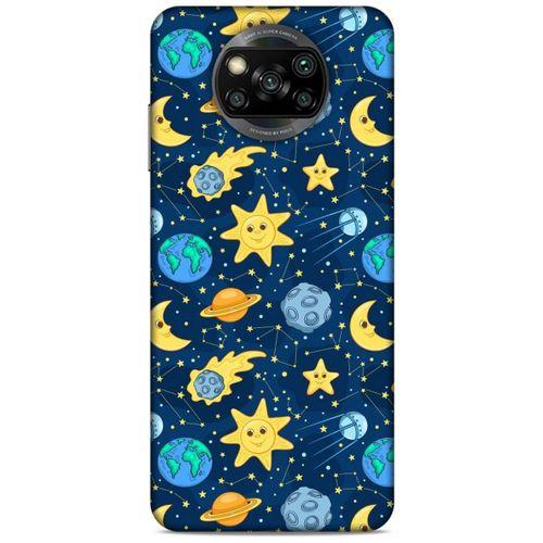 Spacex (6) Tema Silikon Kılıf Xiaomi Redmi Poco X3 Kılıf