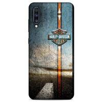 Samsung Galaxy A70 Uyumlu Kılıf Motorsiklet (45) Liquid Air Kılıf Harley