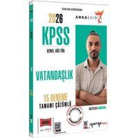 2026 KPSS Anka Ekibi Genel Kültür Tamamı Çözümlü Vatandaşlık 15 Deneme Yargı Yayınları