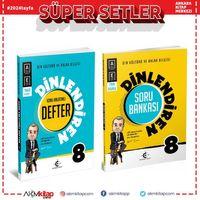 Eker Test 8.Sınıf Dinlendiren Defter ve Soru Bankası Seti 2 Kitap