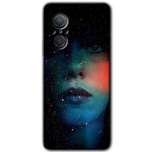 Potkal Hediye Fabrikası Huawei Nova 9 SE Kılıf HD Desen Baskılı Arka Kapak - Karanlık Kadın