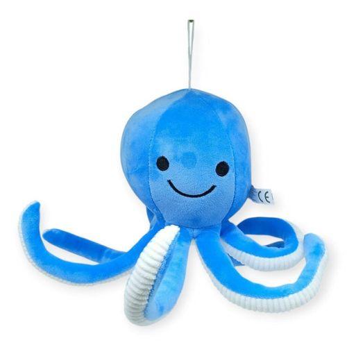 Peluş Sevimli Ahtapot 30 cm - Mavi