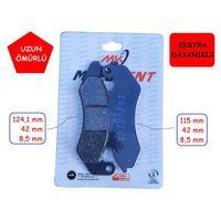 MONDİAL Mondial Ön Fren Disk Balatası Fa707 Mtk Rks Des 125 Prostreet 125