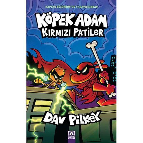 Köpek Adam 12 Kırmızı Patiler Altın Kitaplar