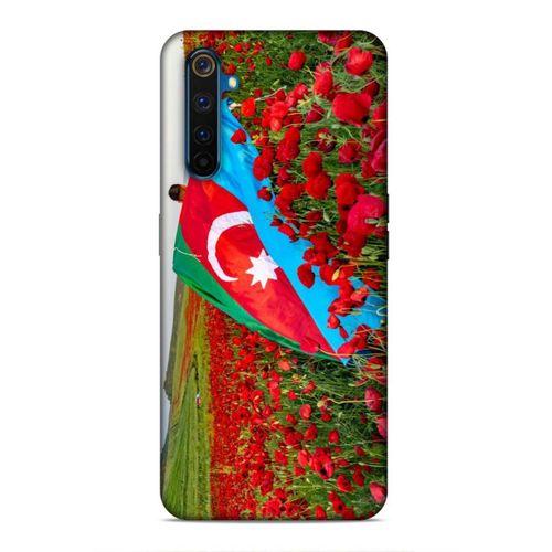 Realme 6 Uyumlu Kılıf Azarbaijan (8) Baskılı Kılıf Azərbaycan Lale