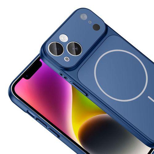 Apple iPhone 15 Kılıf Zore M-Safe Şarj Özellikli Kamera Korumalı Formen Kapak