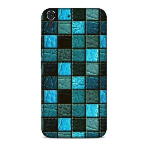 Huawei Honor 8a Kılıf Patchwork (27) Tasarımlı Kılıf Turkuaz Siyah