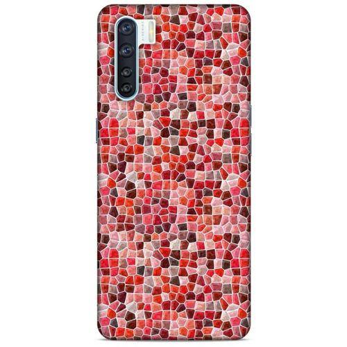 Mermer Desenli (44) Tema Tough Armor Kılıf Kardinal Oppo A91 Kılıf