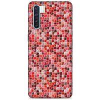 Mermer Desenli (44) Tema Tough Armor Kılıf Kardinal Oppo A91 Kılıf