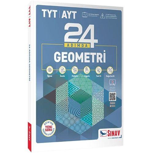 TYT AYT Geometri 24 Adımda Konu Anlatımlı Soru Bankası Sınav Yayınları