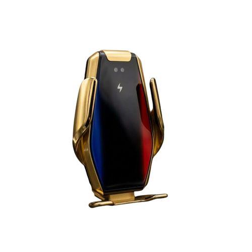 Otomatik Sensörlü Araç Telefon Tutucu Kablosuz Şarj Özellikli 360 Derece Döner