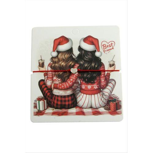 Kalp Yılbaşı Bilekliği