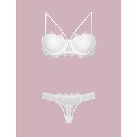 4591 Destekli Dantelli Sütyen Takım