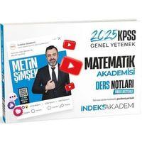 2025 KPSS Matematik Akademisi Video Ders Notları İndeks Akademi