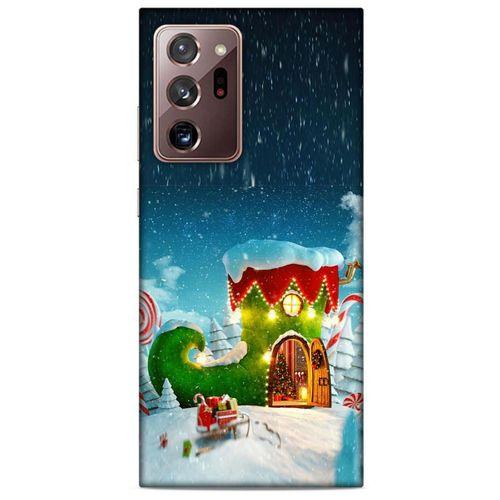 Samsung Galaxy Note 20 Ultra Kılıf Snowix (4) Koruma Kılıfı Yeşil Lacivert