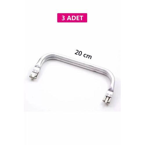 Gizli Metal Çanta Bursu – 3 Adet - 20 cm - Metal Çanta Aparatı Çanta Aksesuarı