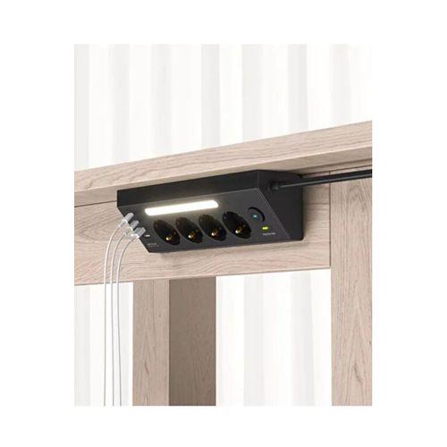 Lp764 Çoklu Gece Lambalı Priz Yüksek Gerilim Korumalı 4’lü Priz 2xusb 2xtype-c Çıkışlı Grup Priz Çoğaltıcı