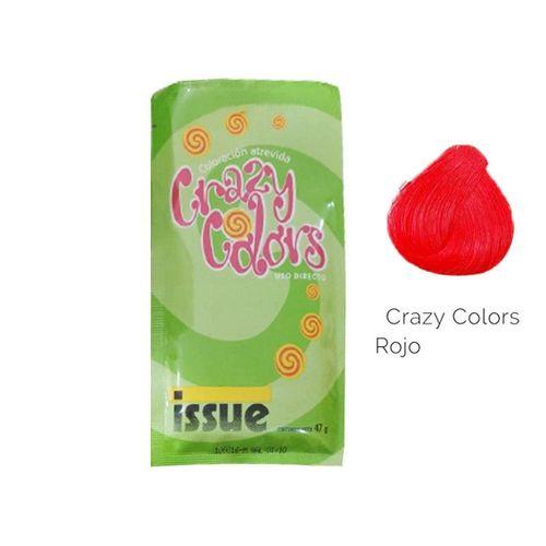 İssue Crazy Colors Yarı Kalıcı Saç Boyası 47 Gr - Rojo Crazy