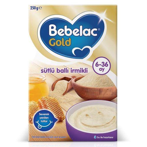 Bebelac Gold Sütlü Ballı İrmikli Kaşık Maması 250 Gr