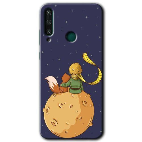 Huawei Y6P HD Baskılı Kılıf + 9D Tam Ekran Koruyucu - Küçük Prens