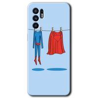 OPPO Oppo Reno 6 Kılıf HD Desen Baskılı Arka Kapak - İzin Günü